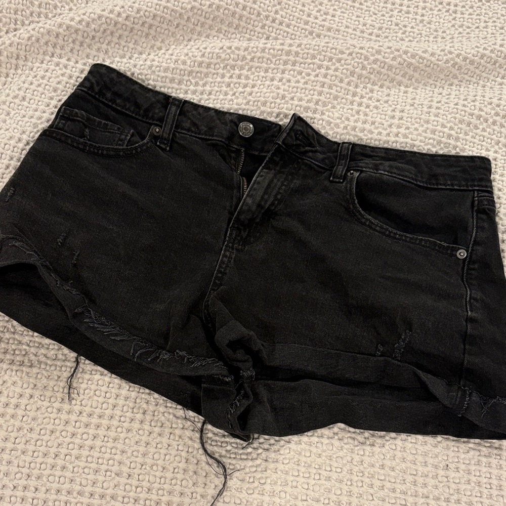 Wild Fable Black Jean Shorts